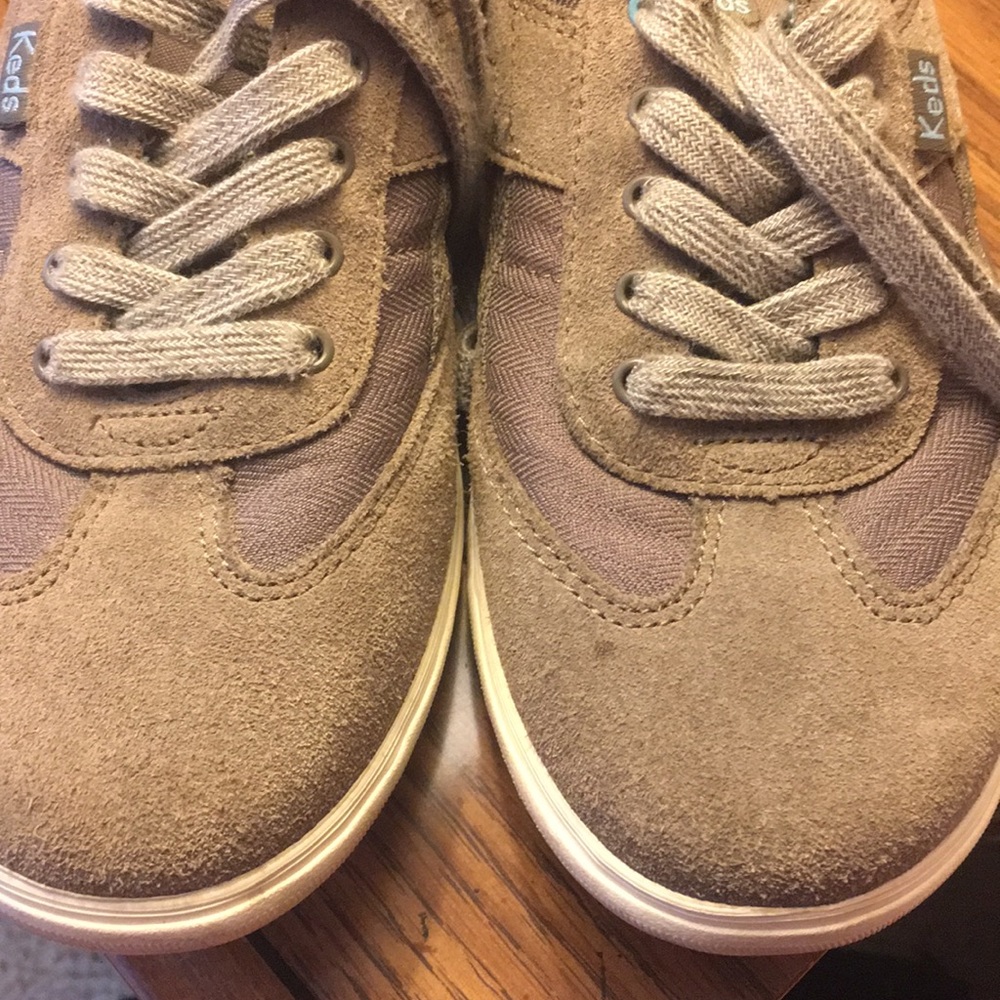 Keds Suede Ortholite Lace up Sneaker
